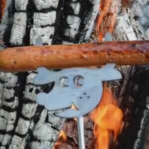 Firebuggz Deer Roaster Telescoping Campfire Marshmallow Stick Spinner